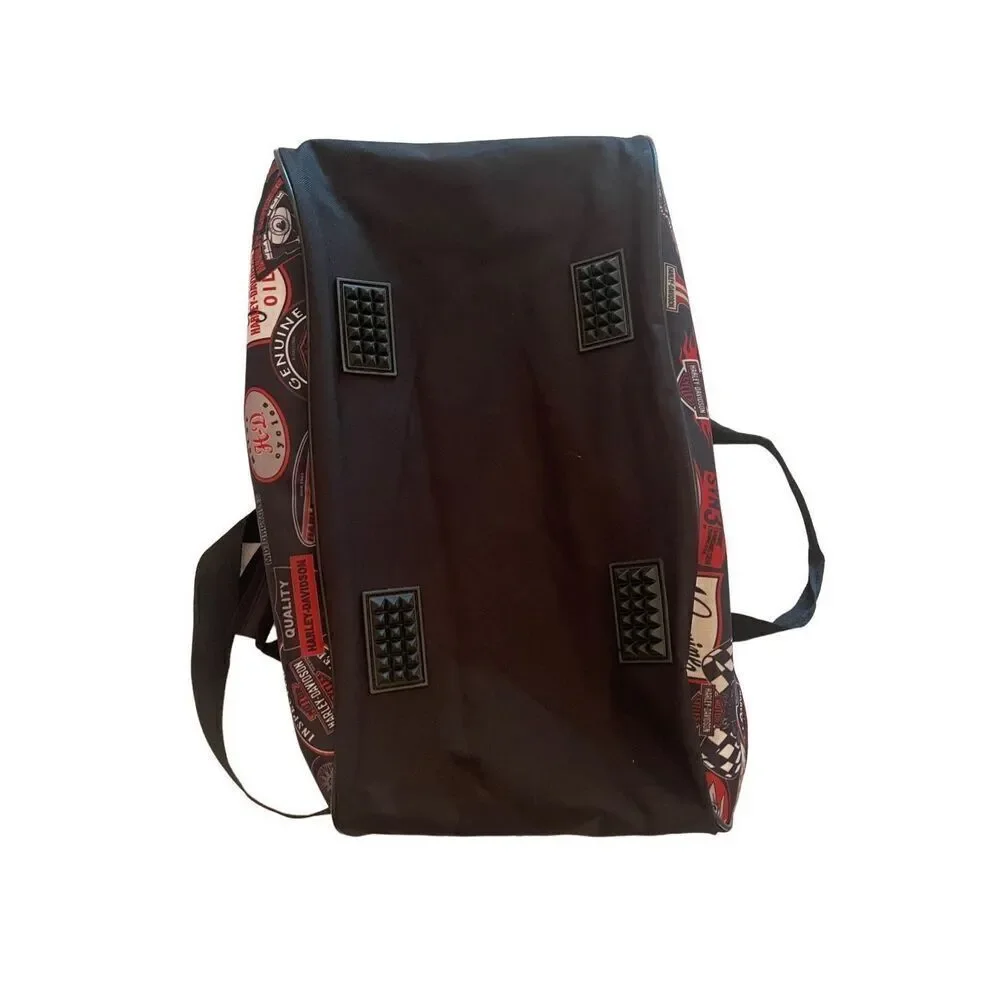 Harley Davidson Unisex Adjustable Strap Motorcycle Logos Travel Duffle Bag